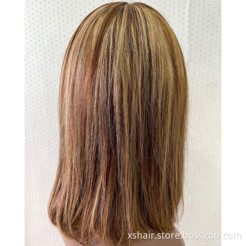 Factory Price Kinky Jerry Curl Indian 100% Bang Wholesale 10 A Grade Short Bob Wig Brazilian Human Hair